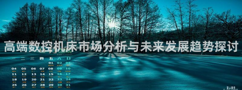 天辰娱乐小妹:高端数控机床市场分析与未来发展趋势探讨